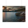 Sunset Among the Mountains Poster