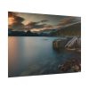 Sunset Among the Mountains Poster