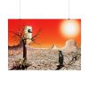 101875-586.jpg Penguin in Desert Poster
