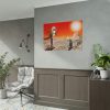 101875-589.jpg Penguin in Desert Poster