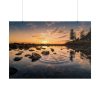 101875-636.jpg Water Reflection in the Forest Poster