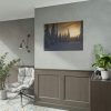 101875-664.jpg Dawn and Winter in the Forest Poster