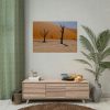 101875-678.jpg Desolate Trees in the Sandy Desert of Deadvlei Hiking Trail Poster