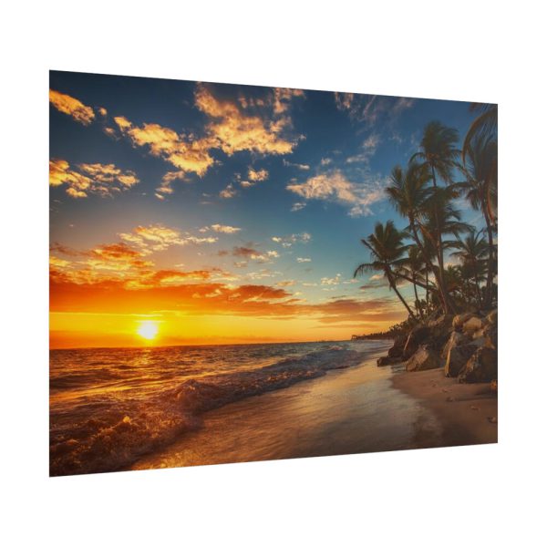 101875-707.jpg Sunrise Over the Beach Punta Cana Poster
