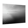 101875-737.jpg Black and White Sky and Sea Poster