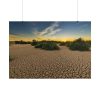 101875-751.jpg Drought Dehydrated Clay Floor Earth Cracked Poster