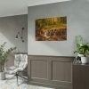 Waterfall Autumn Poster