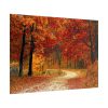 Red Season in the Woods Poster