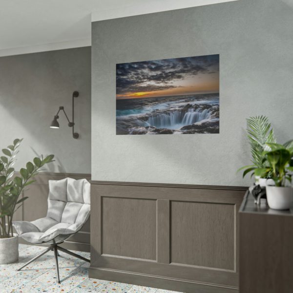 101875-794.jpg Waterfalls under the Sky Poster