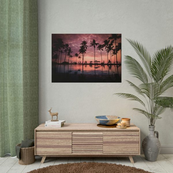 101875-798.jpg Water Palm in the Resort Poster