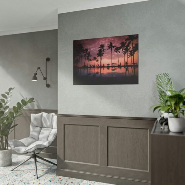 101875-799.jpg Water Palm in the Resort Poster