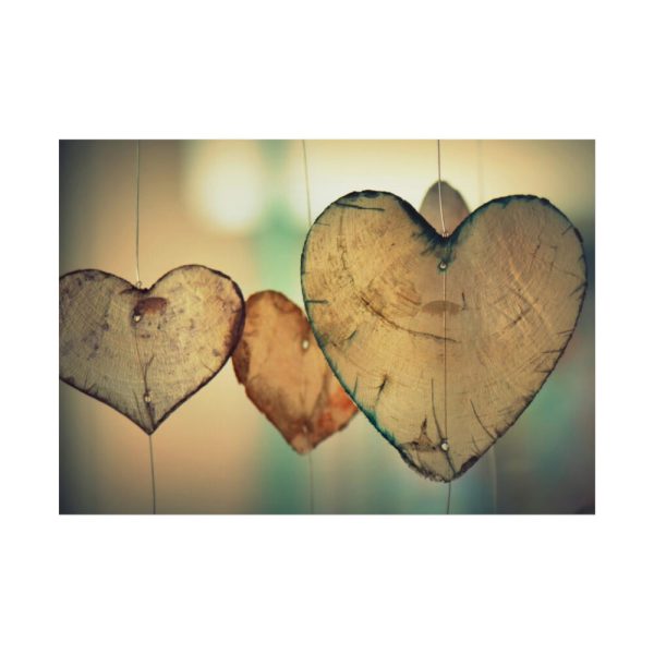 101875-823.jpg Wooden Hearts Poster