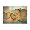 101875-824.jpg Wooden Hearts Poster