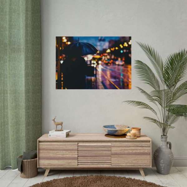 Rainy Night in the City Poster