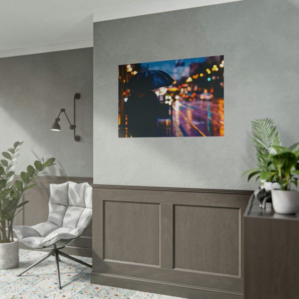 Rainy Night in the City Poster