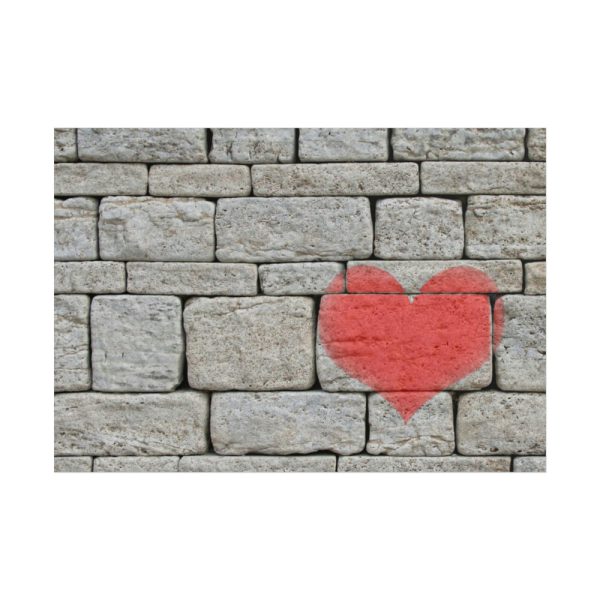 101875-848.jpg Heart on the Wall Poster