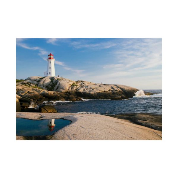 Lighthouse Near Beautiful Ocean Poster