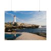 Lighthouse Near Beautiful Ocean Poster