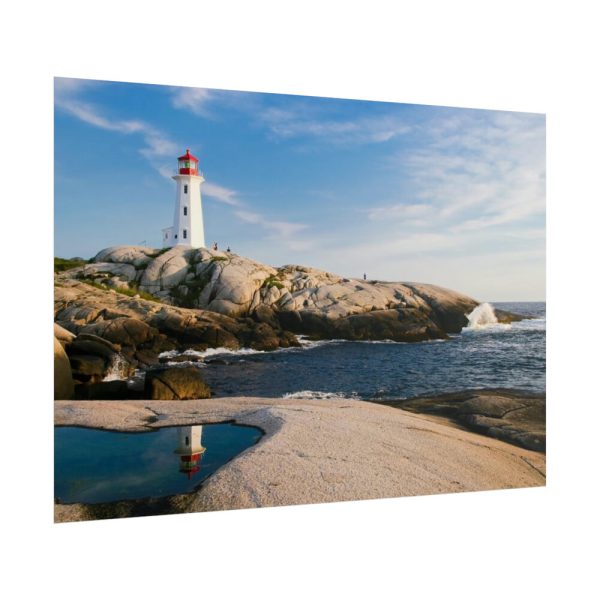 Lighthouse Near Beautiful Ocean Poster
