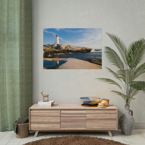 Lighthouse Near Beautiful Ocean Poster