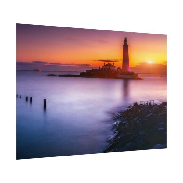 Lighthouse in the Dusk Poster
