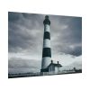 Lighthouse With Black Sky Poster