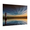 101875-920.jpg Water Reflection and Lighthouse in Dusk Poster