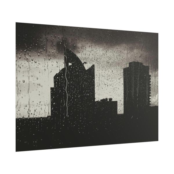 101875-939.jpg Rainy Night from the Window Poster