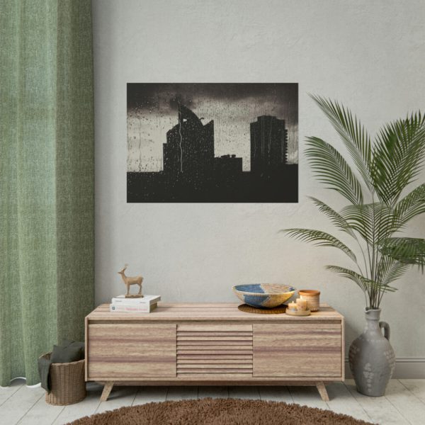 101875-940.jpg Rainy Night from the Window Poster