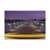 101875-942.jpg Bridge in the Colors of the Rainbow Poster