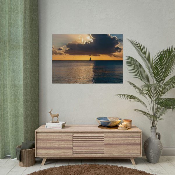 101875-950.jpg Little Boat on the Ocean Poster
