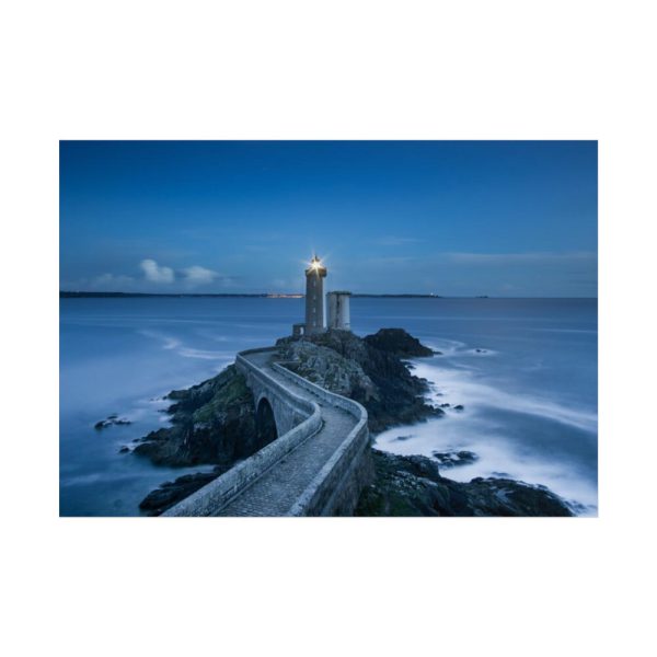 Lighthouse on the Rock Poster