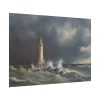 Eddystone Lighthouse by Anton Melbye Poster