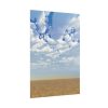 Sand, Sky and Clouds Poster