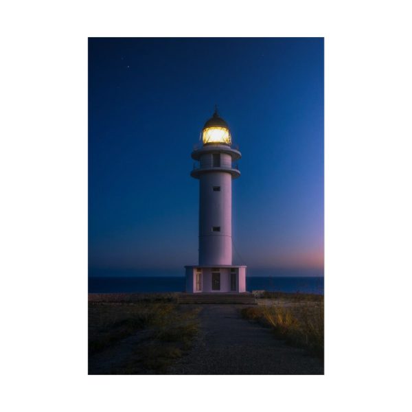 Lighthouse Cap de Barbaria Poster