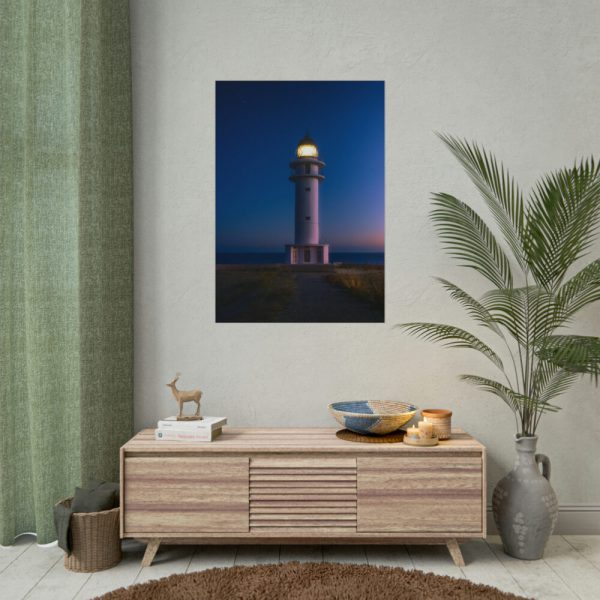 Lighthouse Cap de Barbaria Poster