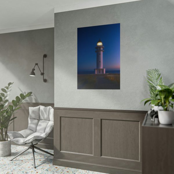 Lighthouse Cap de Barbaria Poster