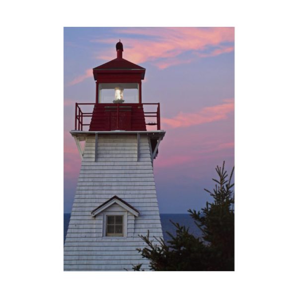 Lighthouse Sky Poster