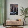 101894-176.jpg Cologne Cathedral Hohenzollern Bridge Poster