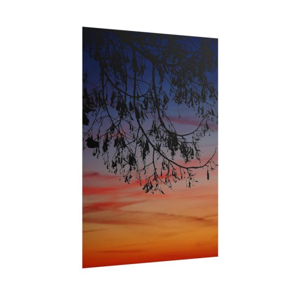 Gloomy Mystical Clouds Poster