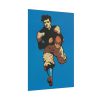 101894-205.jpg Yale Man playing American football Poster