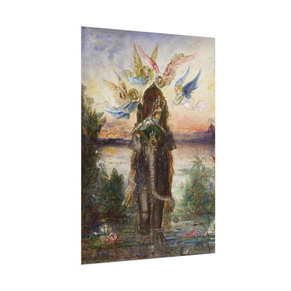 Gustave Moreau Sacred Elephant Poster