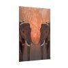 101894-37.jpg Two Elephants in the Zoo Poster