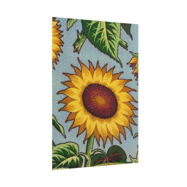 101894-60.jpg Sunflower Pattern Poster