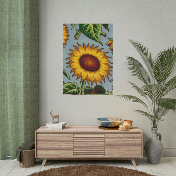 101894-61.jpg Sunflower Pattern Poster