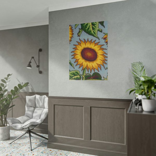 101894-62.jpg Sunflower Pattern Poster