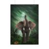 101894-84.jpg Elephant Hare Trees Fantasy Poster