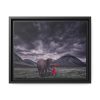 88281.jpg Elephant and Child Friendship Framed Canvas