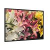Lilies Flower  Framed Canvas