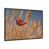 88289-100.jpg Grain Halme Cereals Butterfly Framed Canvas